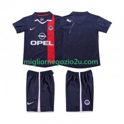 Maglia AC Milan 2001 Retro Bambino Casa Divisa 2002 Manica Corta