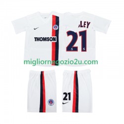 Maglia AC Milan WESLEY 21 2003 Retro Bambino Trasferta Divisa 2002 Manica Corta