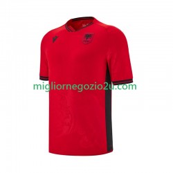 Maglia Albania Uomo Casa Divisa 2025-2026 Manica Corta