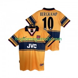 Maglia Arsenal BERGKAMP10 1997 Retro Uomo Trasferta Divisa 1999 Manica Corta
