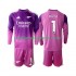 Maglia Arsenal Raya 1 Portiere Bambino Terza Divisa 2025-2026 Manica Lunga