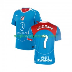 Maglia Atlético Madrid Antoine Griezmann 7 Uomo Terza Divisa 2025-2026 Manica Corta