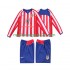 Maglia Atlético Madrid 2005 Retro Bambino Casa Divisa 2004 Manica Lunga