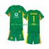 Maglia Borussia Dortmund Gregor Kobel 1 Portiere Bambino Casa Divisa 2025-2026 Manica Corta