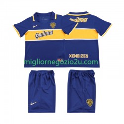 Maglia CA Boca Juniors 1996 1997 Retro Bambino Casa Divisa Manica Corta