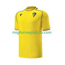 Maglia Cádiz CF Uomo Casa Divisa 2025-2026 Manica Corta