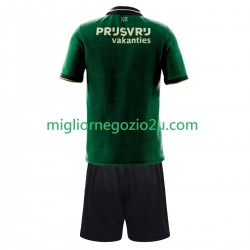 Maglia Feyenoord Rotterdam Bambino Quarta Divisa 2025-2026 Manica Corta