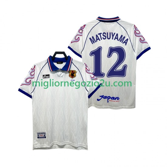 Maglia Giappone MATSUYAMA 12 Retro Uomo Trasferta Divisa 1998 Manica Corta