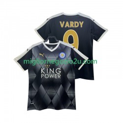 Maglia Leicester City VARDY 9 2014 2015 Retro Uomo Trasferta Divisa Manica Corta