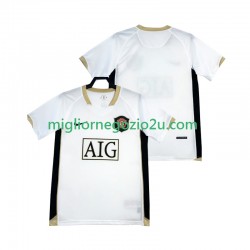 Maglia Manchester United -2007 Retro Uomo Trasferta Divisa 2006 Manica Corta