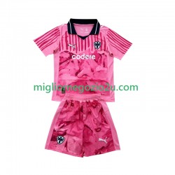 Maglia Monterrey FIFA CWC Portiere Bambino Casa Divisa 2025 Manica Corta