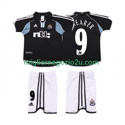 Maglia Newcastle United SHEARER 9 2000 2001 Retro Bambino Trasferta Divisa Manica Corta