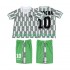 Maglia Nigeria OKOCHA 10 Retro Bambino Trasferta Divisa 1994 Manica Corta