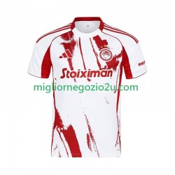 Maglia Olympiacos Uomo Trasferta Divisa 2025-2026 Manica Corta