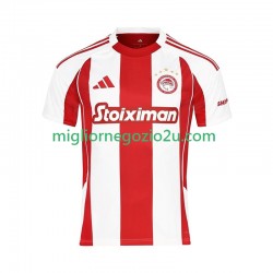Maglia Olympiacos Uomo Casa Divisa 2025-2026 Manica Corta