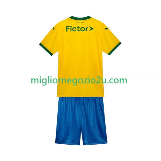 Maglia Palmeiras Bambino Terza Divisa 2025-2026 Manica Corta