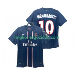 Maglia Paris Saint-Germain Ibrahimović 10 2012 2013 Retro Uomo Casa Divisa Manica Corta
