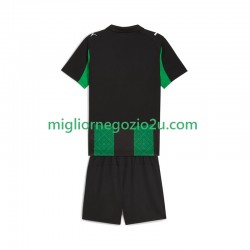 Maglia RC Lens Bambino Trasferta Divisa 2025-2026 Manica Corta