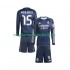 Maglia Real Madrid Arda Guler 15 Bambino Trasferta Divisa 2025-2026 Manica Lunga