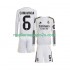 Maglia Real Madrid Camavinga 6 Bambino Casa Divisa 2025-2026 Manica Lunga