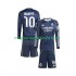 Maglia Real Madrid Mbappé Kylian 10 Bambino Trasferta Divisa 2025-2026 Manica Lunga