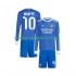 Maglia Real Madrid Mbappé Kylian 10 Bambino Terza Divisa 2025-2026 Manica Lunga