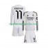 Maglia Real Madrid Rodrygo 11 Bambino Casa Divisa 2025-2026 Manica Lunga