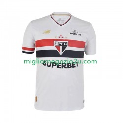 Maglia Sao Paulo Uomo Casa Divisa 2025-2026 Manica Corta