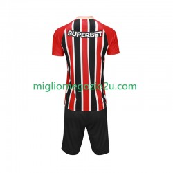 Maglia Sao Paulo Bambino Trasferta Divisa 2025-2026 Manica Corta