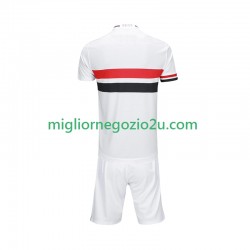 Maglia Sao Paulo Bambino Casa Divisa 2025-2026 Manica Corta