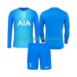 Maglia Tottenham Hotspur Portiere Bambino Trasferta Divisa 2025-2026 Manica Lunga