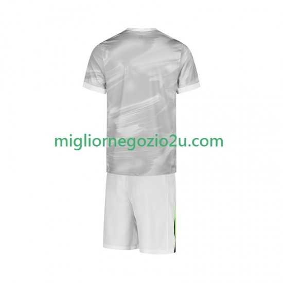 Maglia VfL Wolfsburg Bambino Trasferta Divisa 2025-2026 Manica Corta