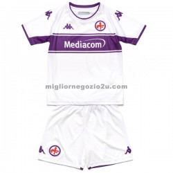 Maglia ACF Fiorentina Bambino Trasferta Divisa 2021-2022 Manica Corta