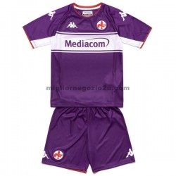 Maglia ACF Fiorentina Bambino Casa Divisa 2021-2022 Manica Corta