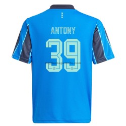 Maglia AFC Ajax Antony 39 Trasferta Divisa 2021-2022 Manica Corta