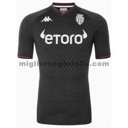 Maglia AS Monaco Trasferta Divisa 2021-2022 Manica Corta