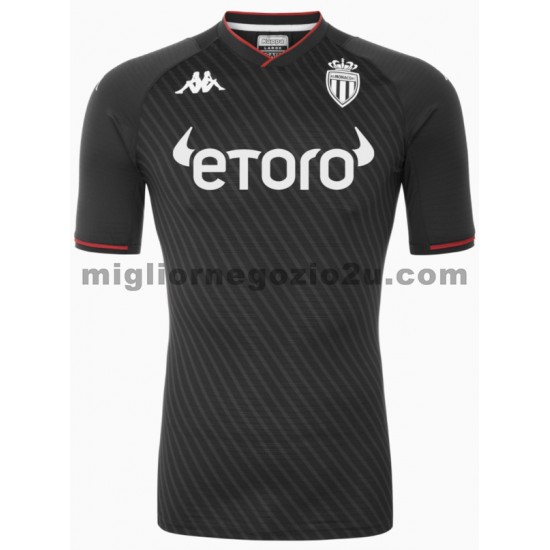 Maglia AS Monaco Trasferta Divisa 2021-2022 Manica Corta