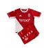 Maglia AS Monaco Bambino Casa Divisa 2021-2022 Manica Corta