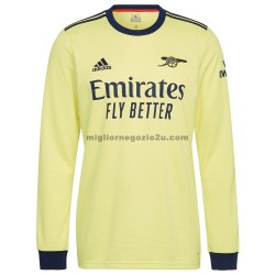 Maglia Arsenal Trasferta Divisa 2021-2022 Manica Lunga