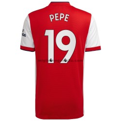 Maglia Arsenal Nicolas Pepe 19 Casa Divisa 2021-2022 Manica Corta