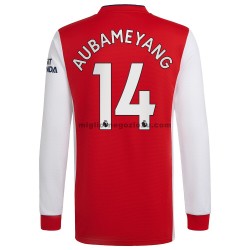 Maglia Arsenal Pierre-Emerick Aubameyang 14 Casa Divisa 2021-2022 Manica Lunga