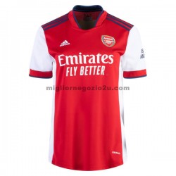 Maglia Arsenal Donna Casa Divisa 2021-2022 Manica Corta