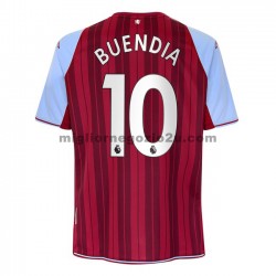 Maglia Aston Villa Emiliano Buendia 10 Casa Divisa 2021-2022 Manica Corta
