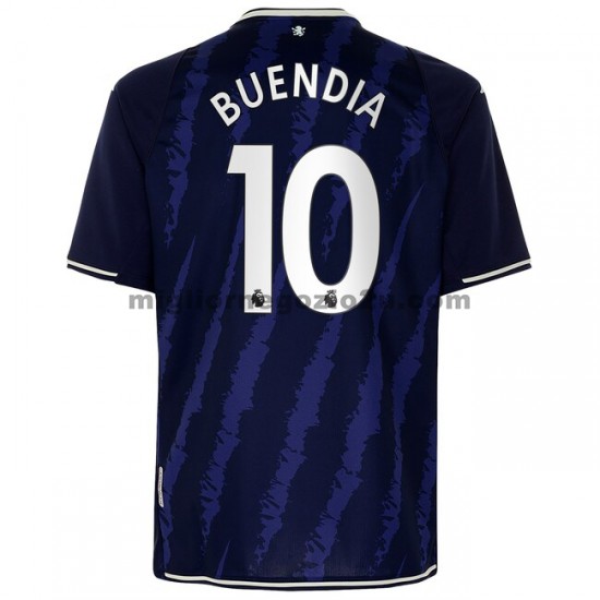 Maglia Aston Villa Emiliano Buendia 10 Terza Divisa 2021-2022 Manica Corta