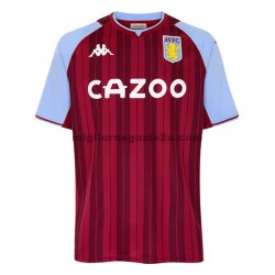 Maglia Aston Villa Casa Divisa 2021-2022 Manica Corta