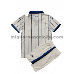 Maglia Atalanta Bambino Trasferta Divisa 2021-2022 Manica Corta