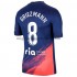 Maglia Atlético Madrid Antoine Griezmann 8 Trasferta Divisa 2021-2022 Manica Corta