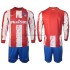 Maglia Atlético Madrid Bambino Casa Divisa 2021-2022 Manica Lunga