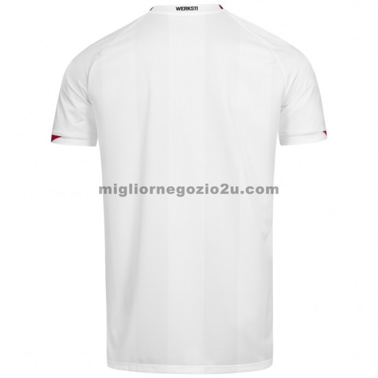 Maglia Bayer 04 Leverkusen Trasferta Divisa 2021-2022 Manica Corta