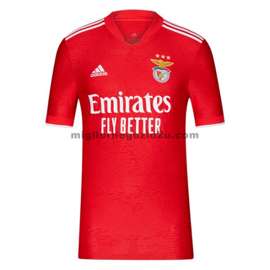 Maglia Benfica Casa Divisa 2021-2022 Manica Corta
